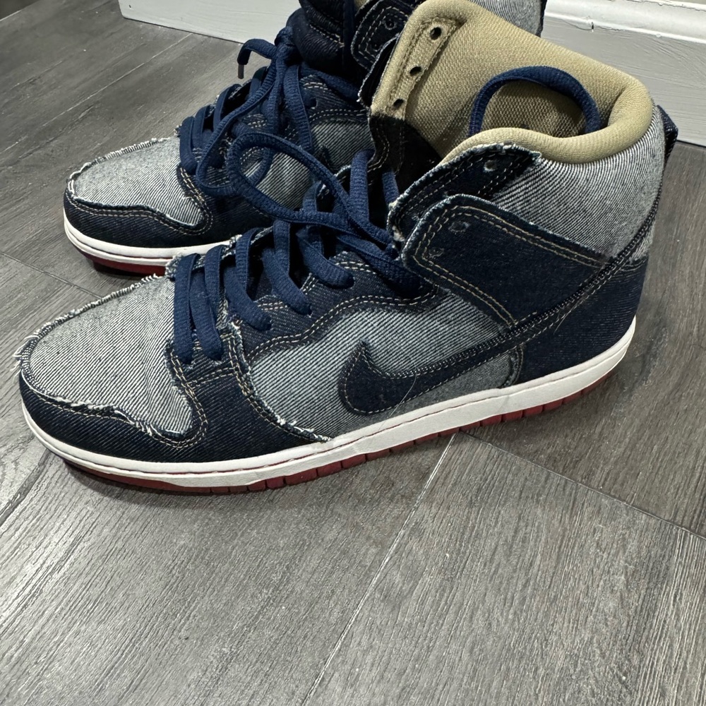 Nike denim dunks Men’s size 8.5